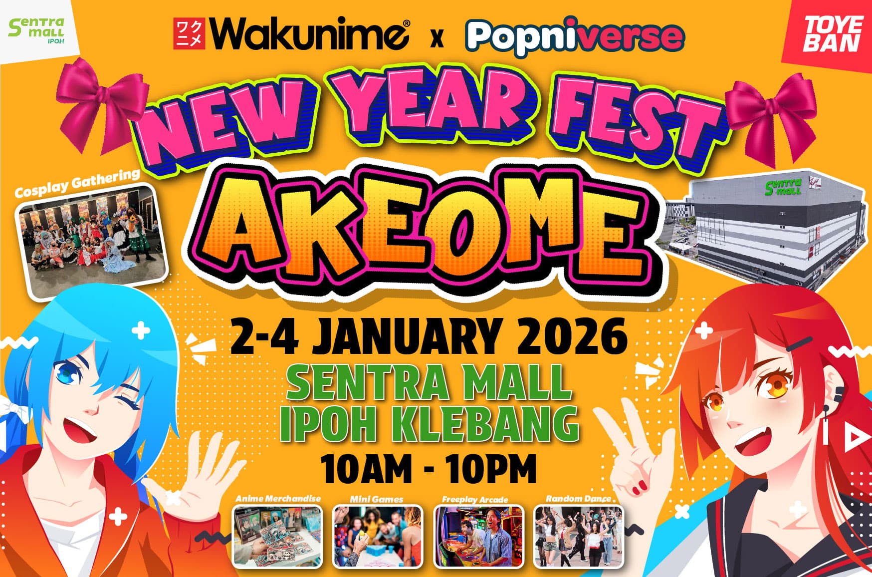 NEW YEAR FESTIVAL - AKEOME!