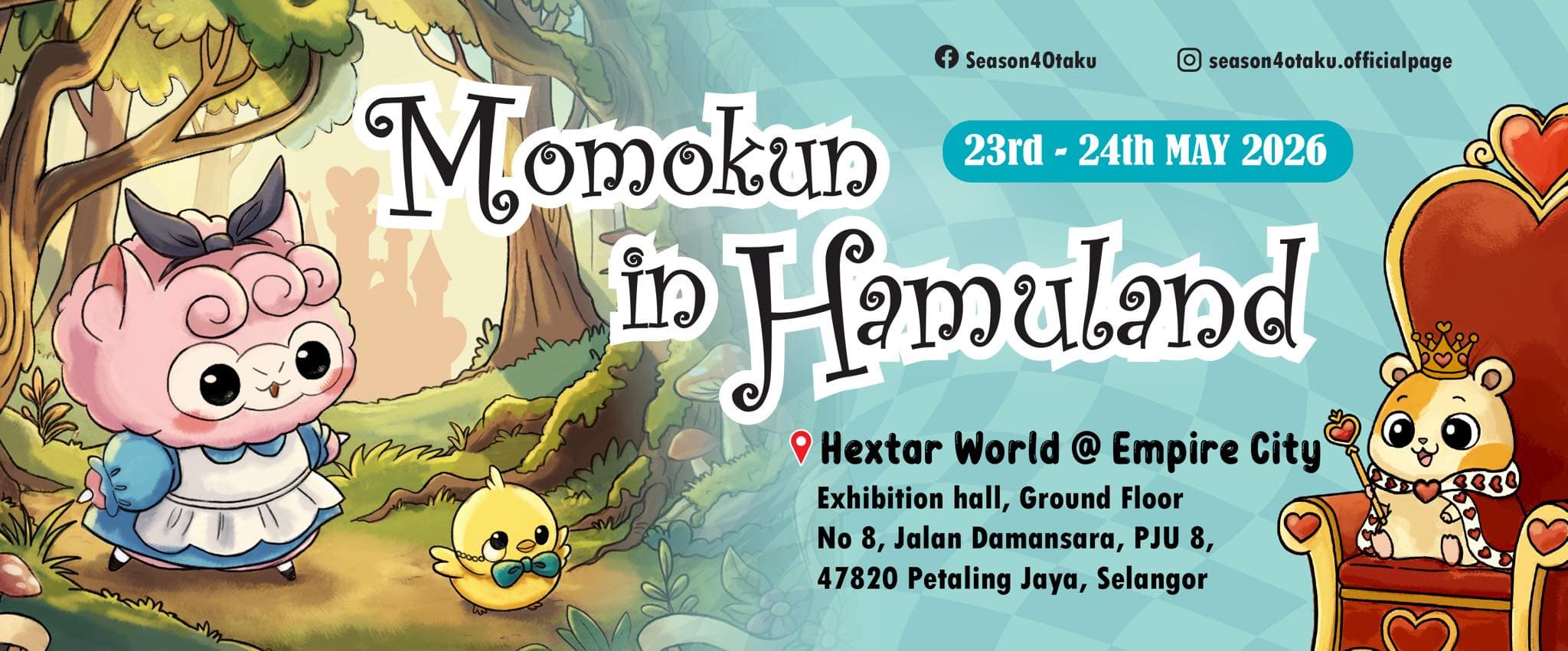 Season4Otaku 2026 - Momokun in Hamuland @ Hextar World Empire City