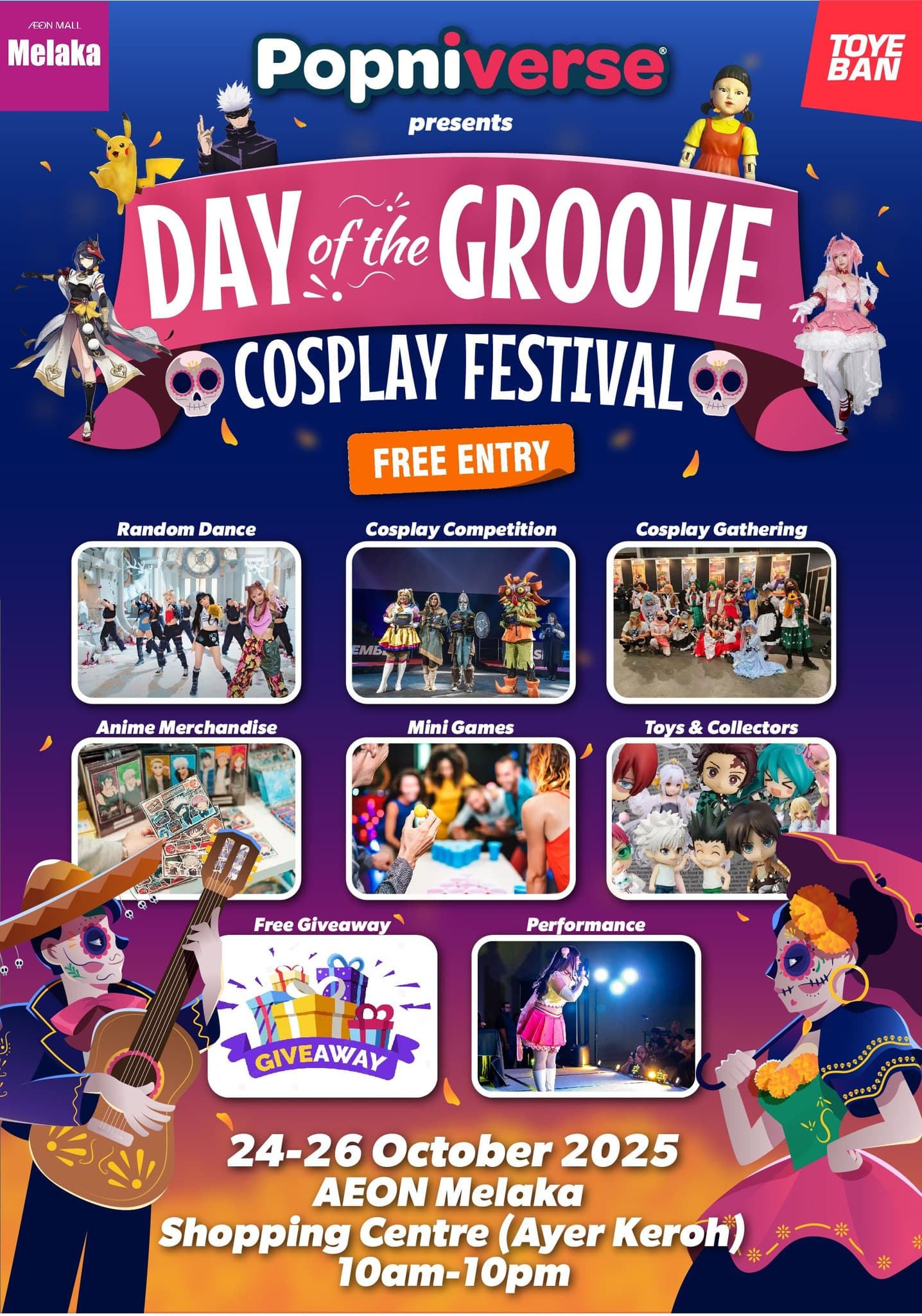 Popniverse : Day of the Groove (Cosplay Festival)