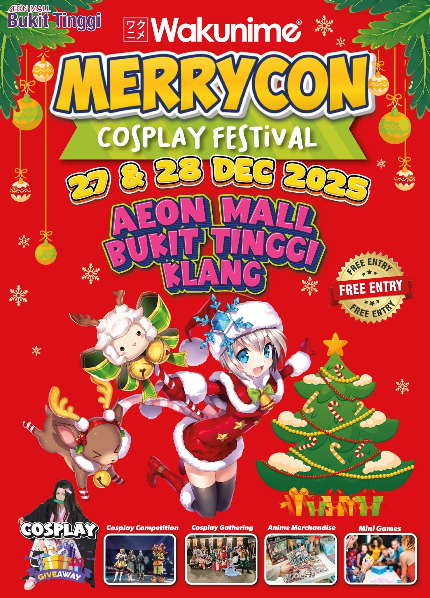 Wakunime : MERRYCON COSPLAY FESTIVAL 2025