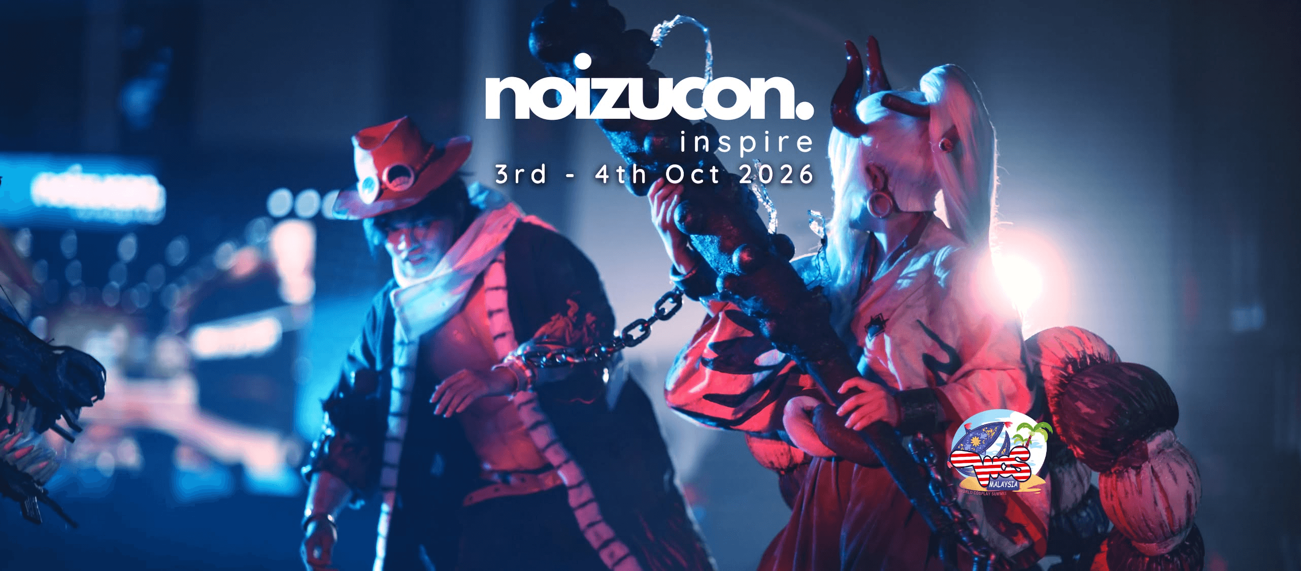 The World Cosplay Summit Malaysia 2027 National Championship event banner