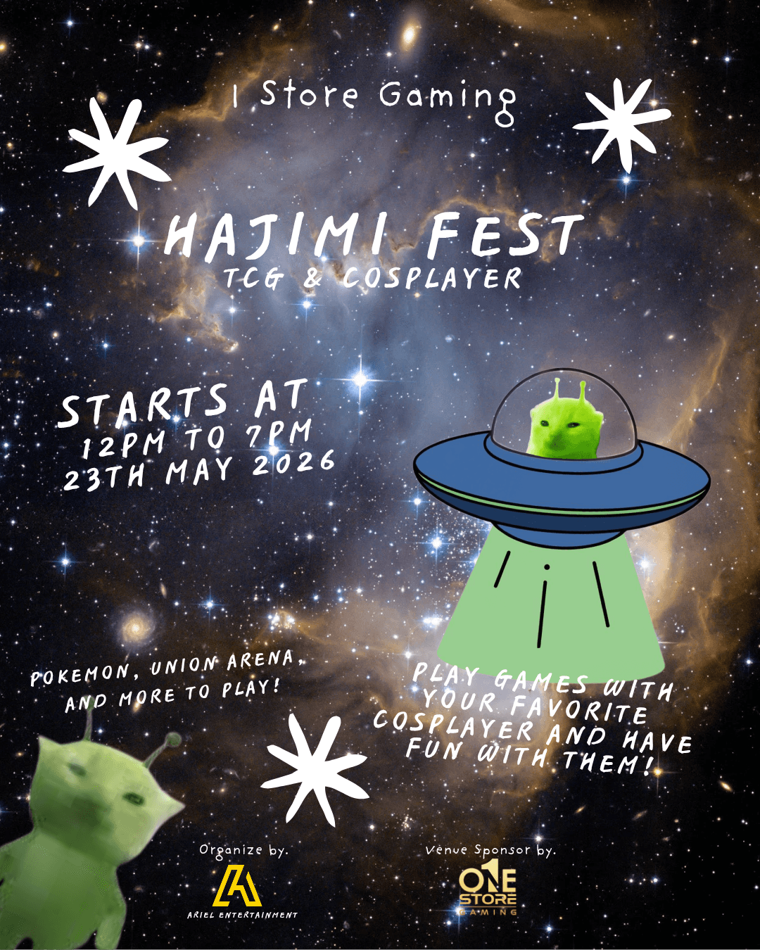 Hajimi Fest TCG & Cosplayer