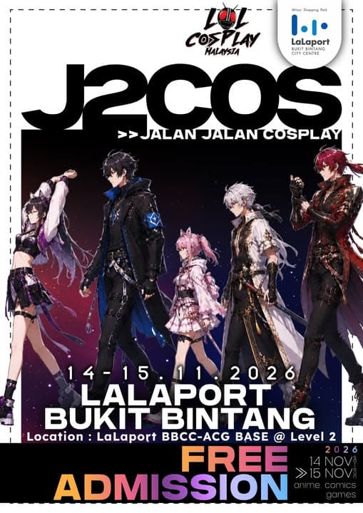 J2COS β Jalan-Jalan Cosplay 2026 event cover
