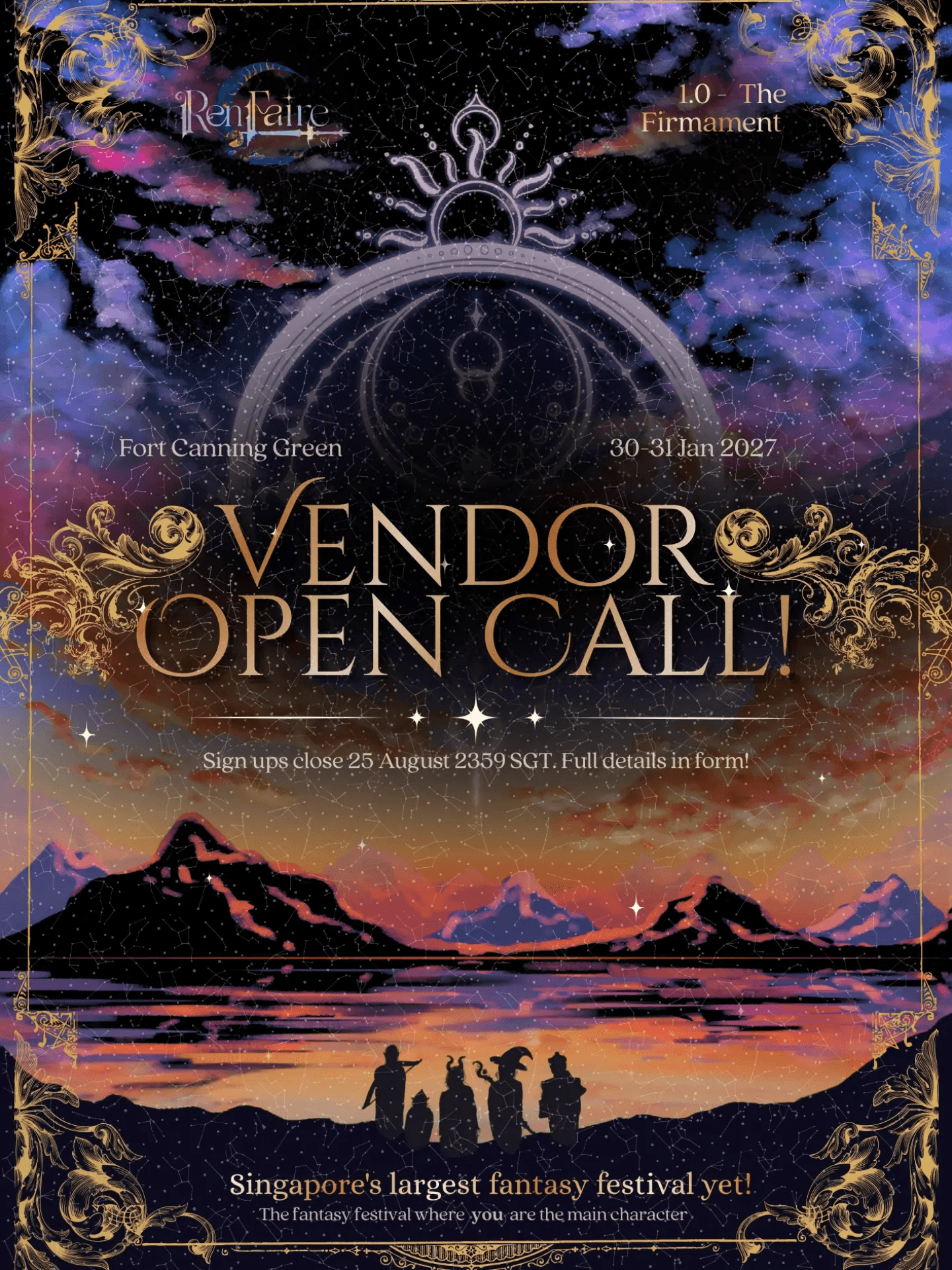 Ren Faire Sg event cover