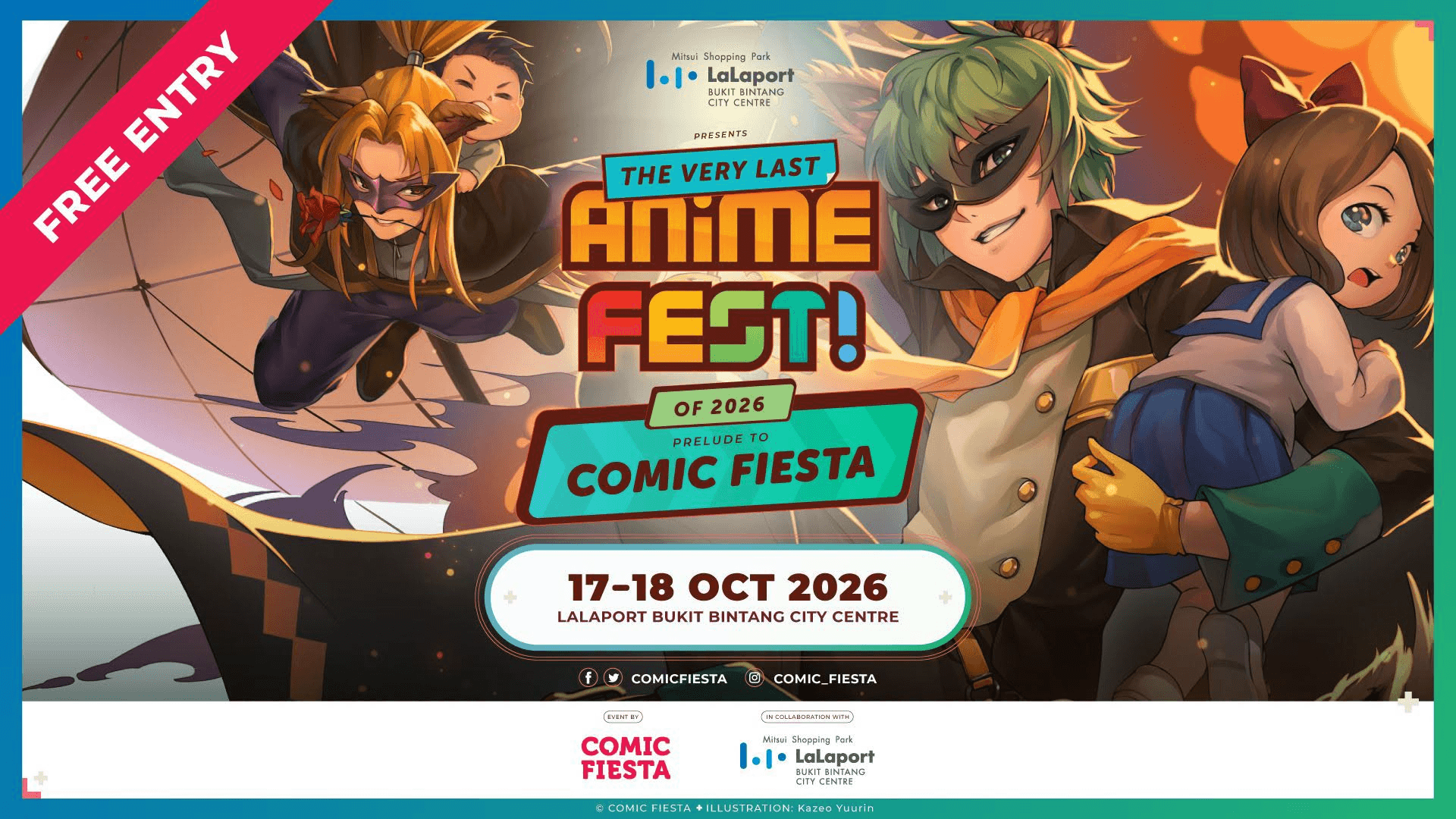 Anime Fest! @ Lalaport BBCC 2026 event banner